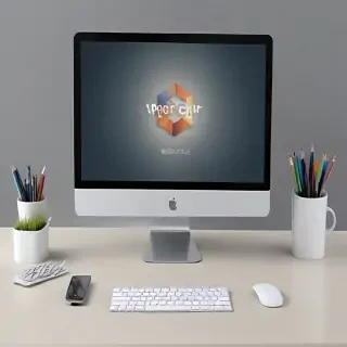 computer mockup free