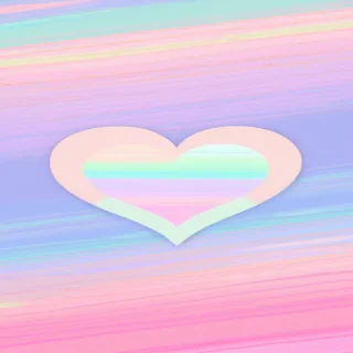 pastel heart wallpaper