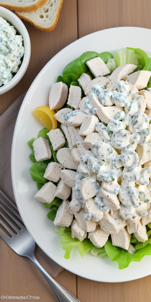 chicken salad with cream cheese