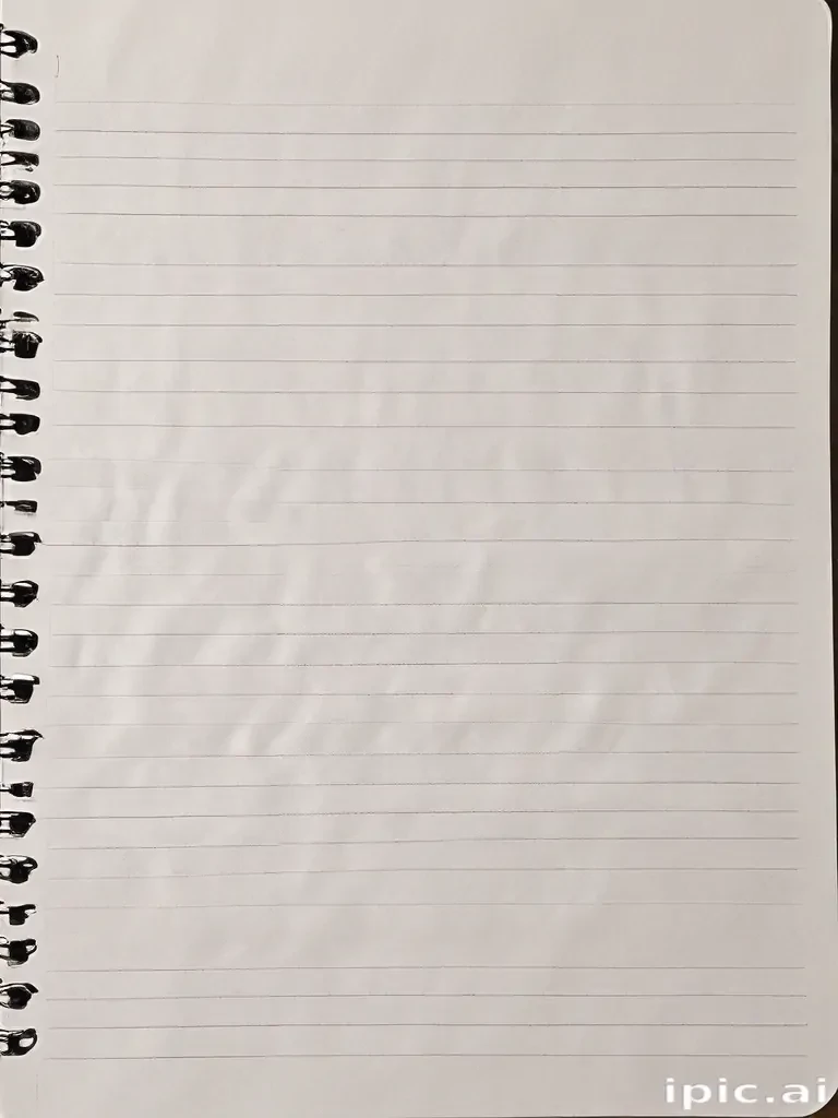 notebook paper image
