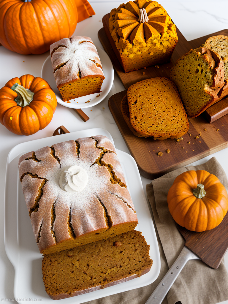 spice cake mix and pumpkin bread