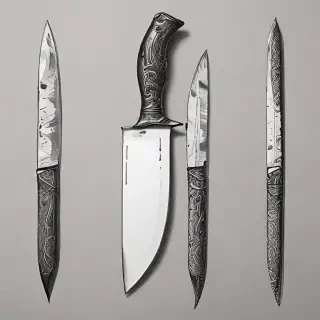 drawings of knives