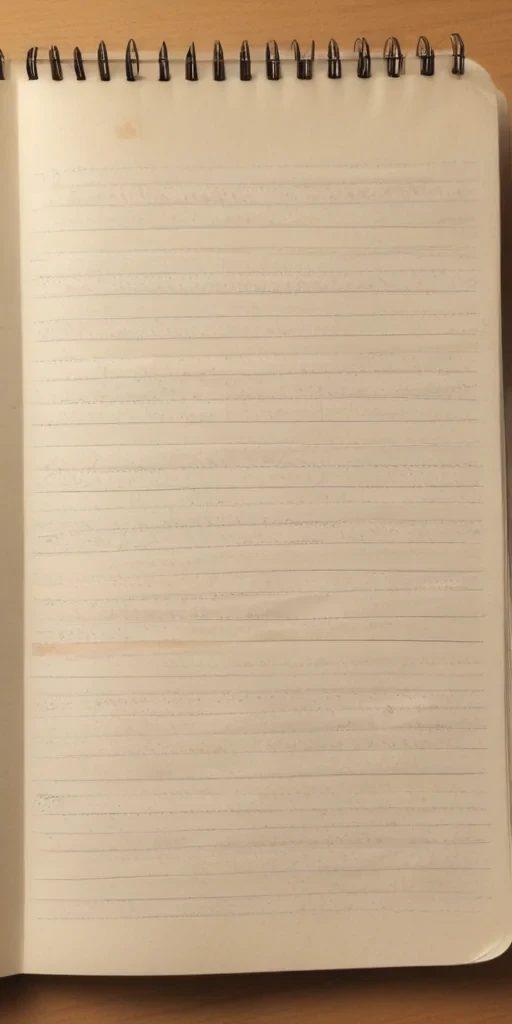 notebook page background