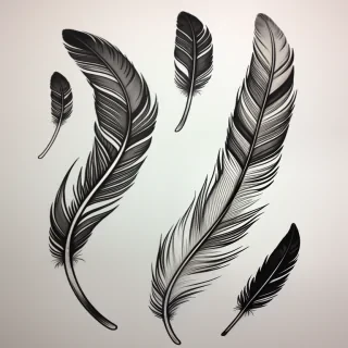 feather design