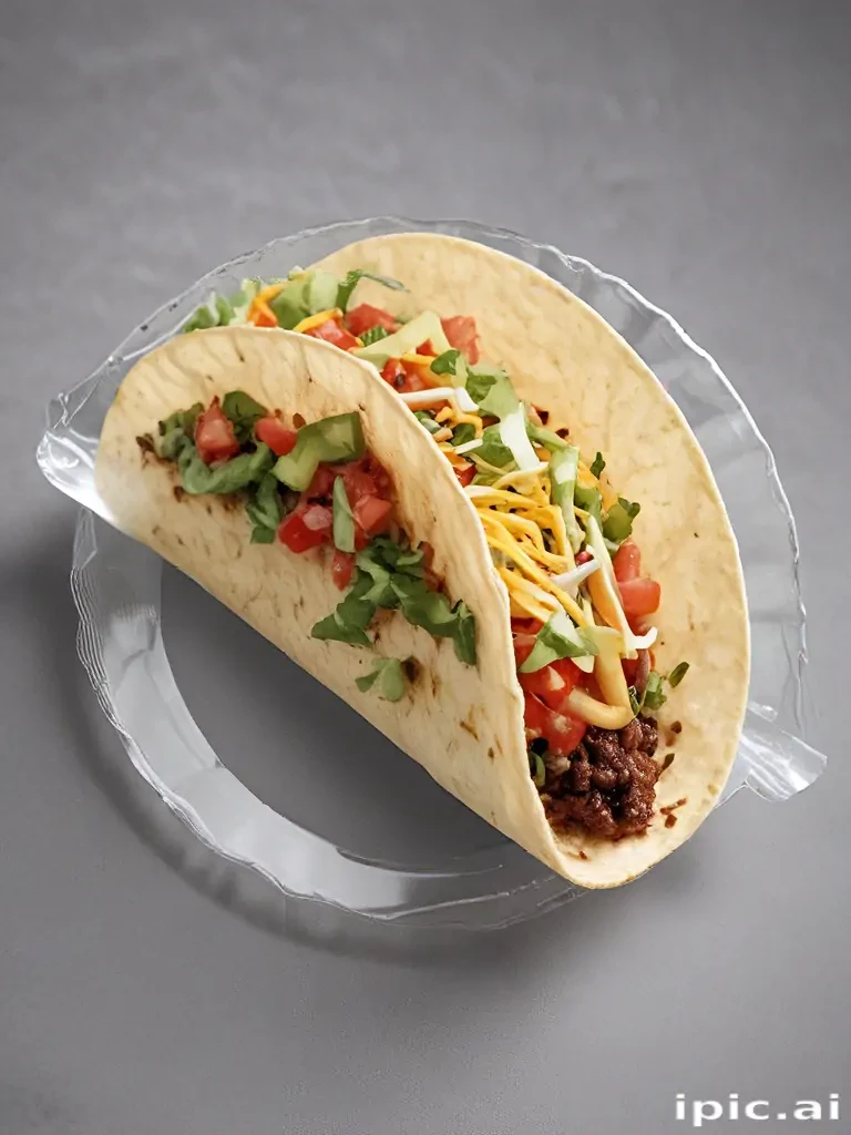 transparent taco