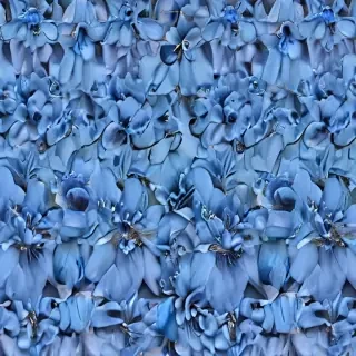 background blue flower wallpaper