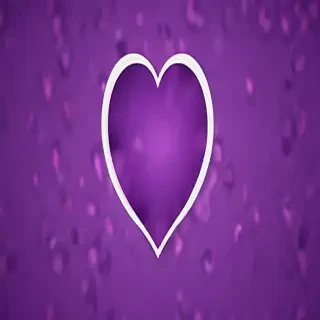 purple wallpaper heart