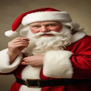 images of vintage santa