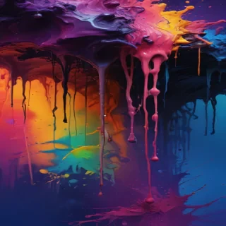 drippy backgrounds