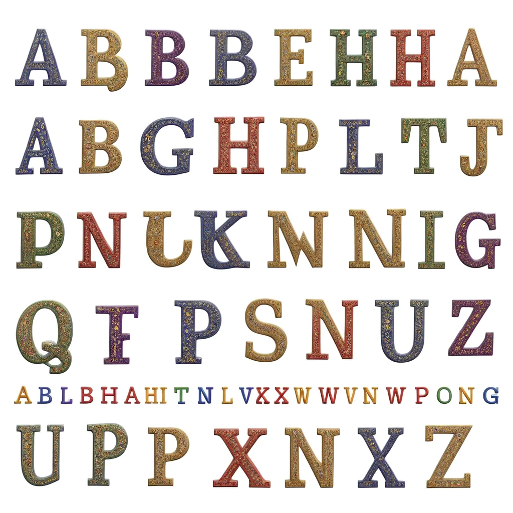 alphabet png