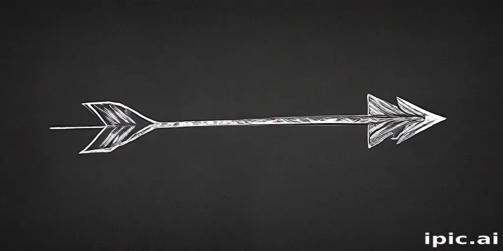 drawn arrow
