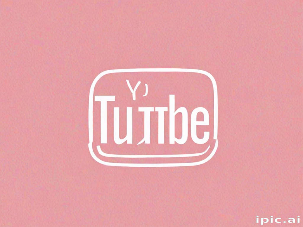 pink youtube logo