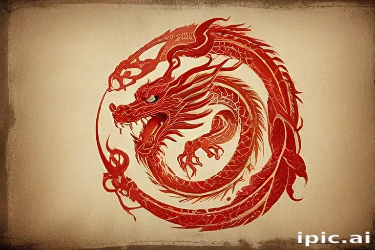 chinese dragon background