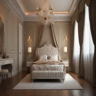 background of a bedroom