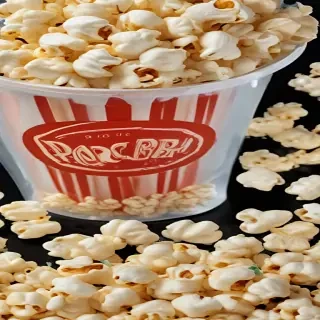 transparent popcorn