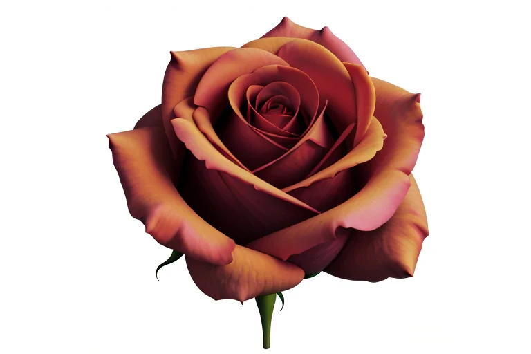 rose outline png