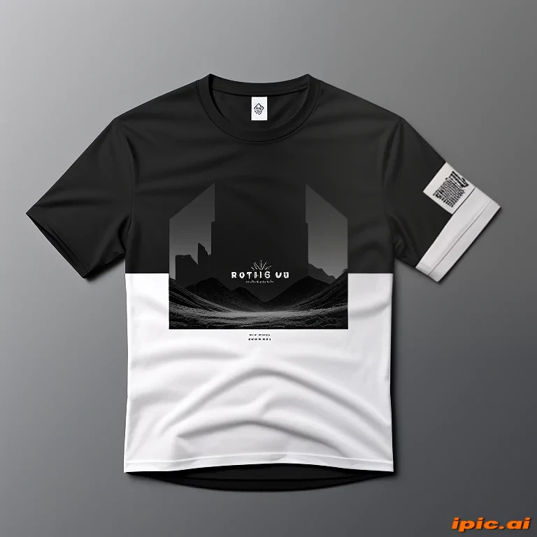 black shirt mockup