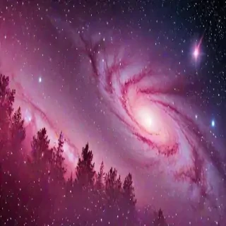pink galaxy wallpaper