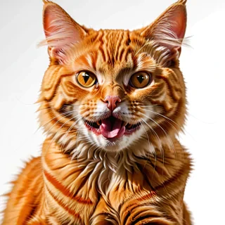 orange cat png