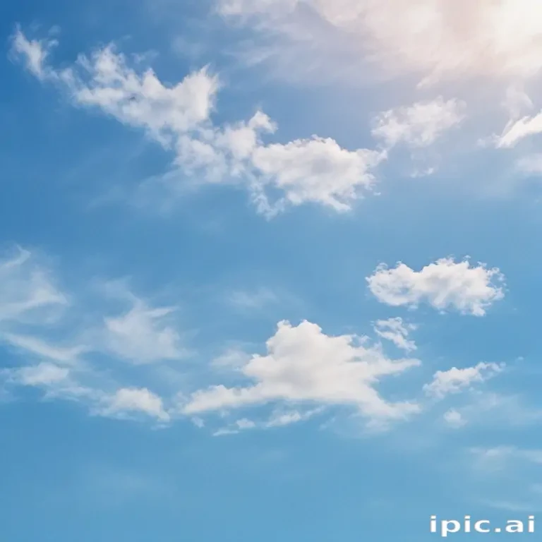 sky blue background