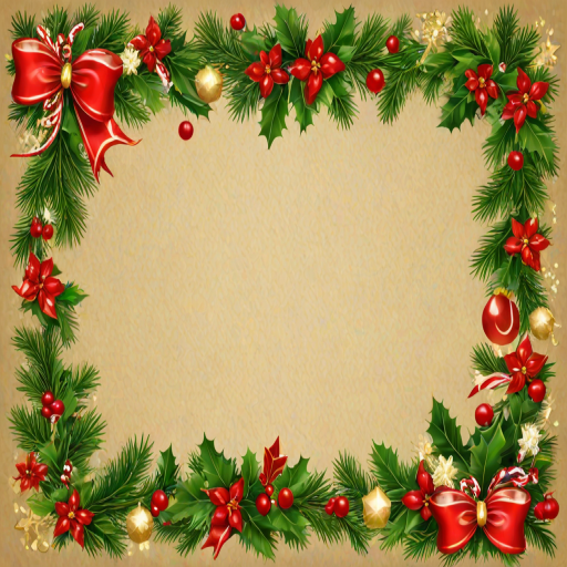 christmas frame clipart
