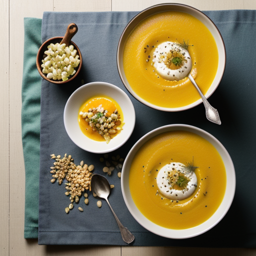 butternut squash and leek soup