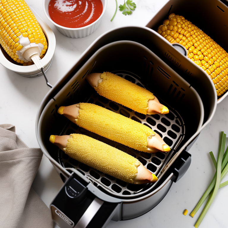 how to make corn dogs in air fryer