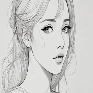 transparent line art