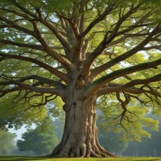 trees no background