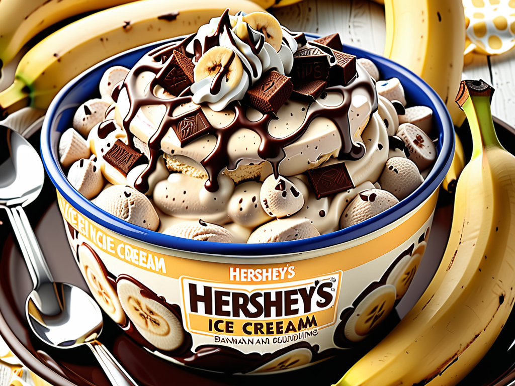hershey's ice cream banana pudding