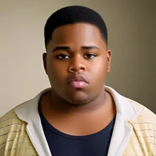 fat black kid