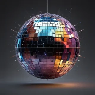 disco ball png transparent