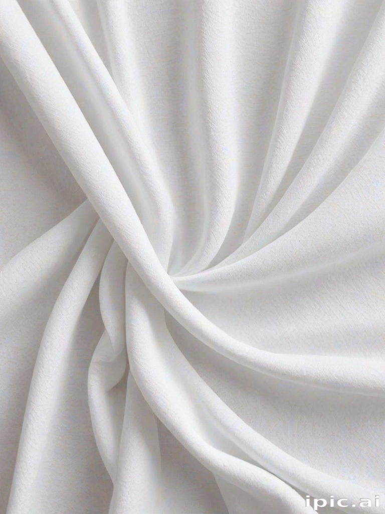 white fabric background