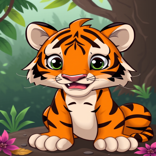 tiger cartoon images