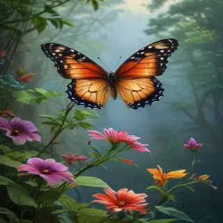 butterfly draing