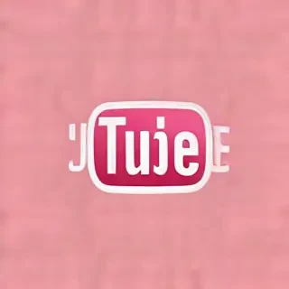 pink youtube logo
