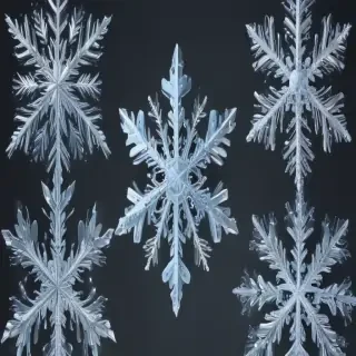 snowflake clipart with transparent background