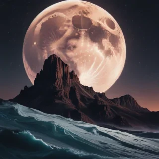 aesthetic moon wallpaper iphone