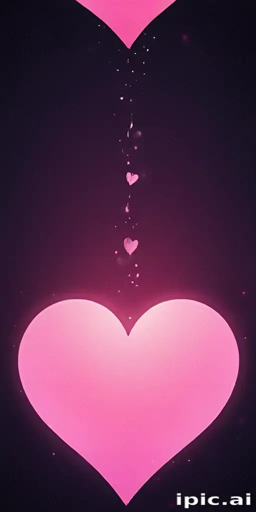 aesthetic heart background