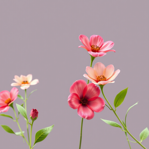 flower border transparent