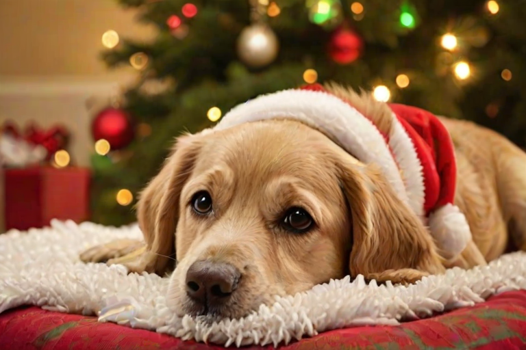 pictures of dogs christmas