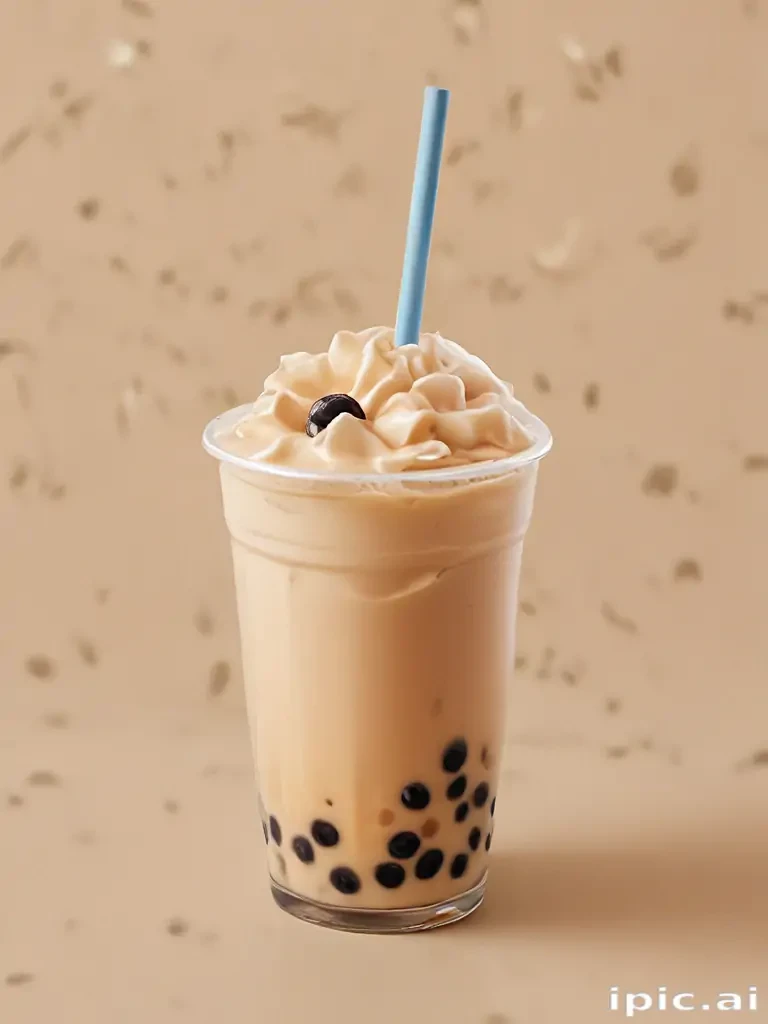 milk tea boba wallpaper