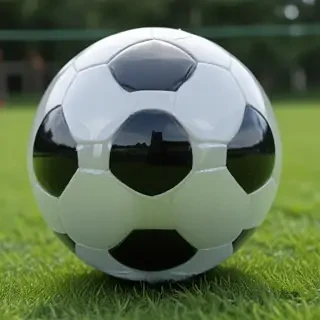 transparent soccer ball
