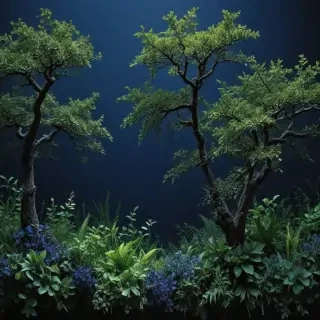 dark blue back ground