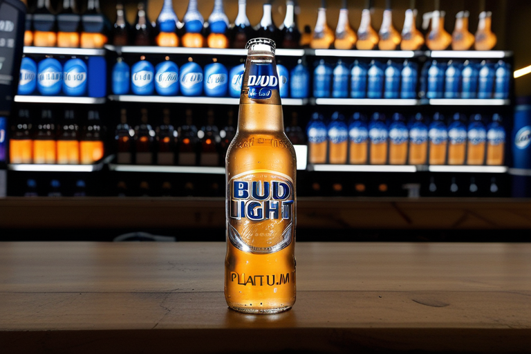 bud light platinum alcohol volume