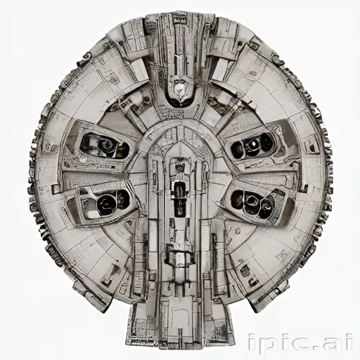 millennium falcon clip art