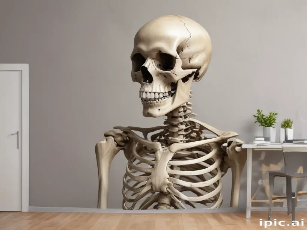 skeleton transparent background
