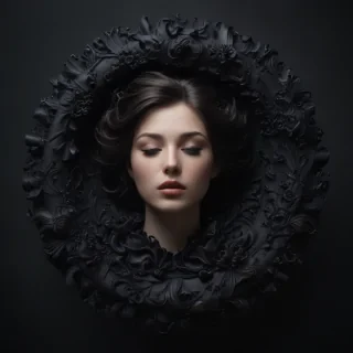 aesthetic background black