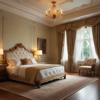 background of a bedroom