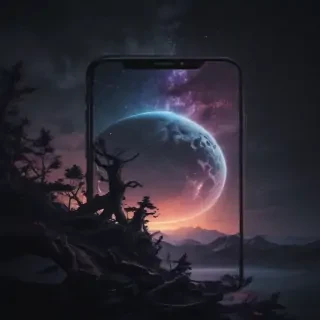 aesthetic wallpapers iphone black